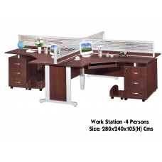 workstation 4 persons mod: SA005